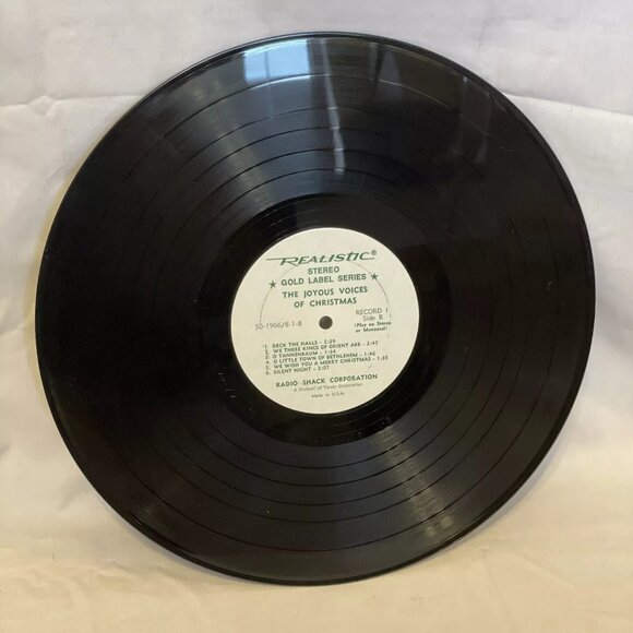 90 Minutes Of Christmas Music (Vinyl, 1966, 3x LP) Realistic 50-1966 8 VG+ Box - Picture 5 of 12